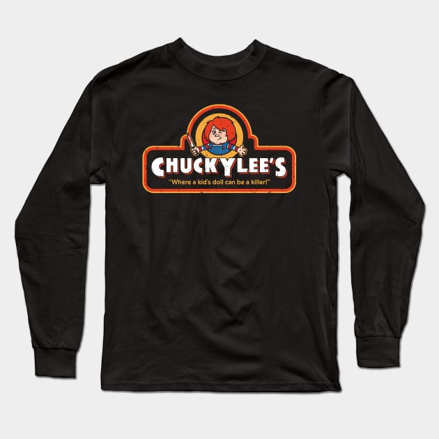 ChuckY Lee's Long Sleeve T-Shirt by mikehandyart